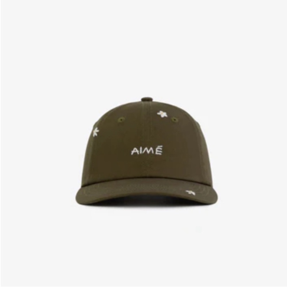 Aime Leon Dore Floral Embroidered Hat / Military Olive / OS